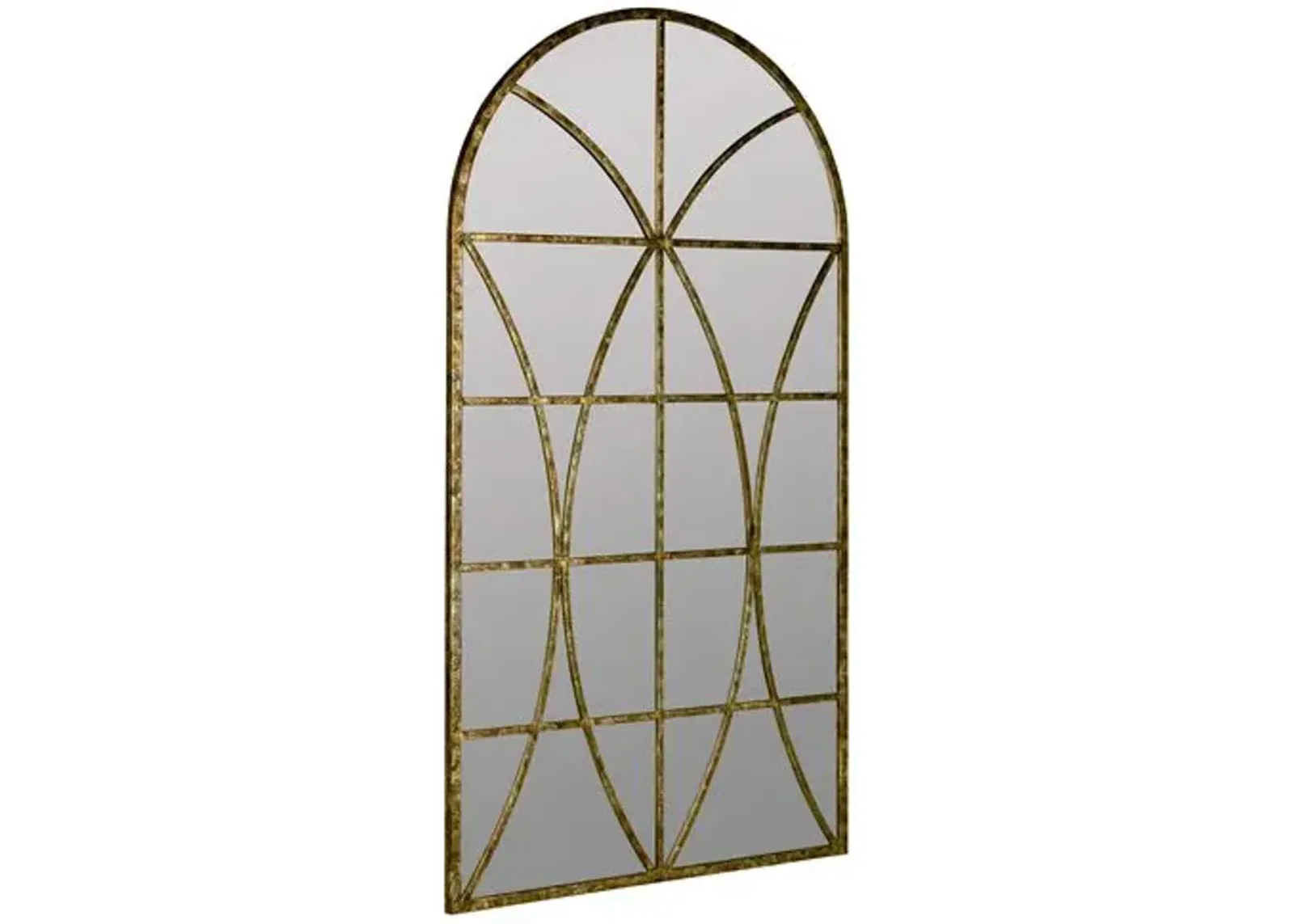 Jarmo Wall Mirror - Aged Gold