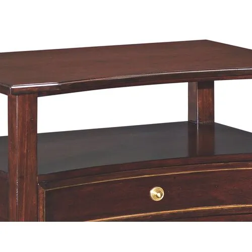 Basin Nightstand - Mahogany