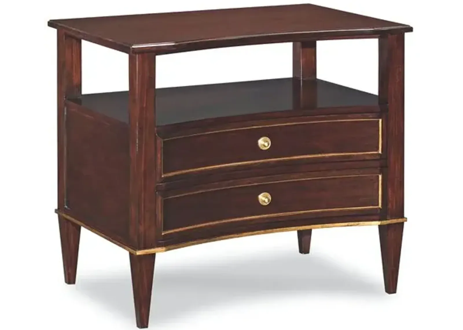 Basin Nightstand - Mahogany