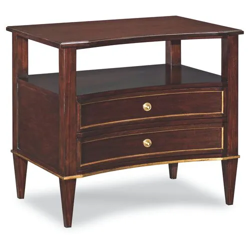 Basin Nightstand - Mahogany