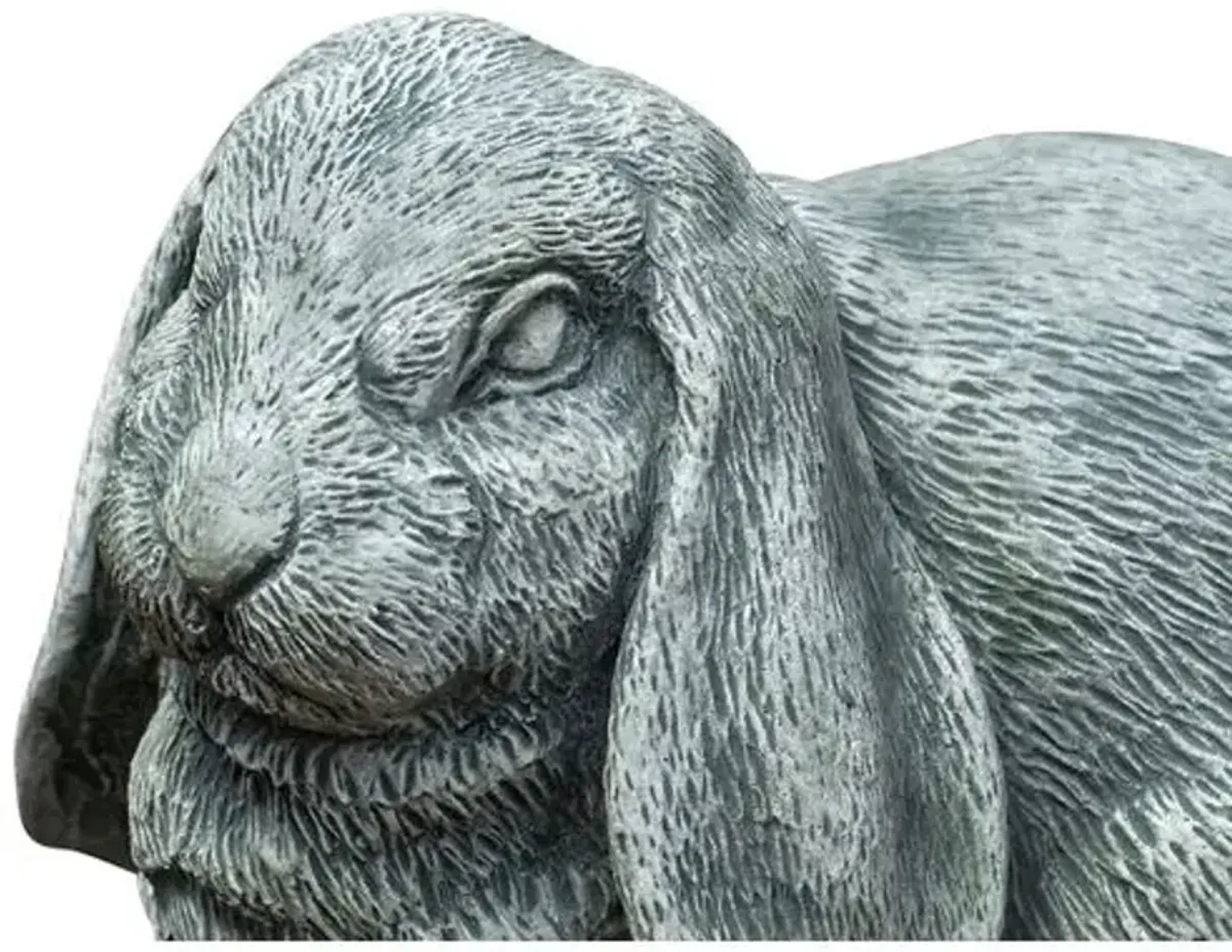 10" Lop-Eared Bunny - Gray - Campania International