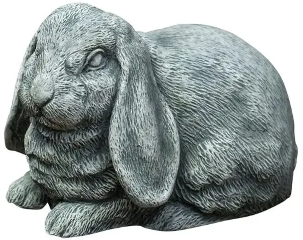 10" Lop-Eared Bunny - Gray - Campania International