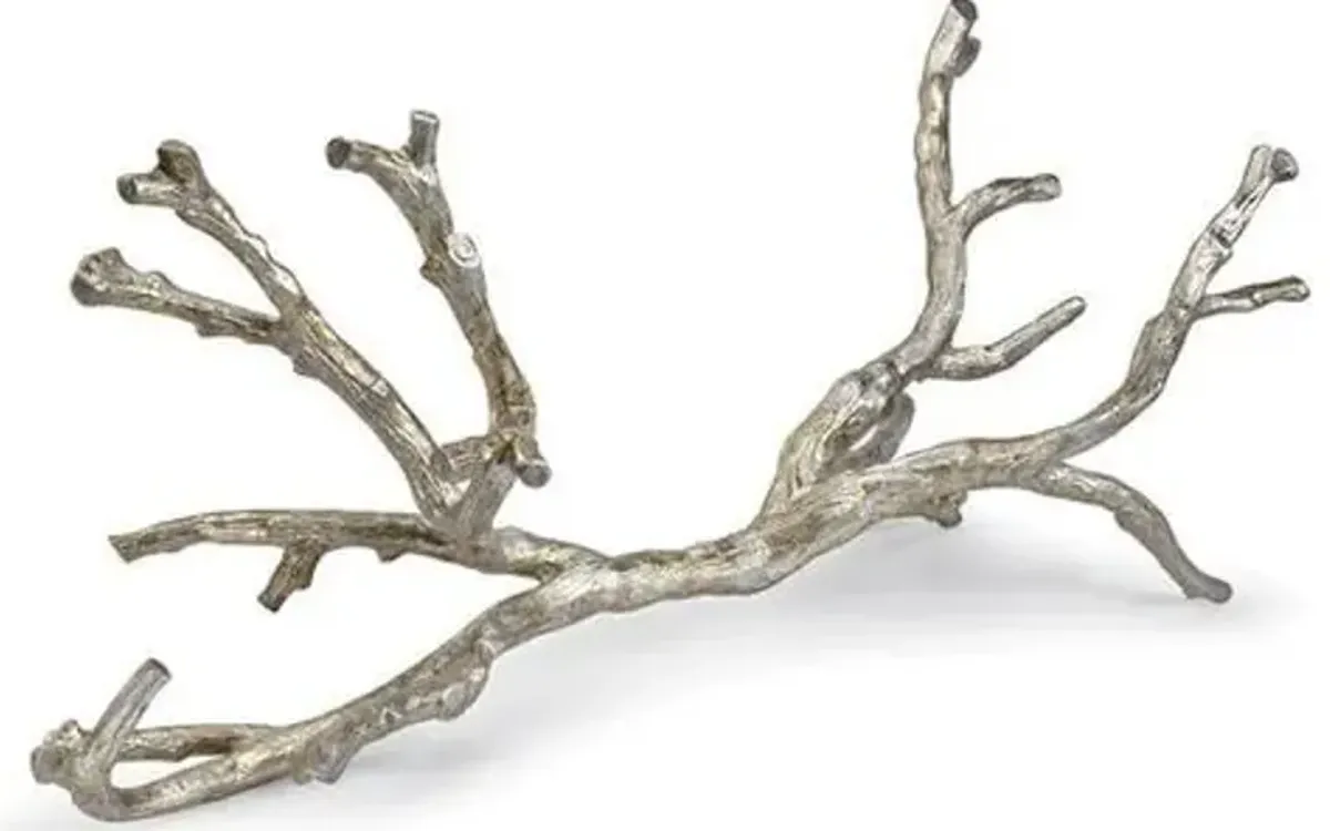 30" Branch Sculpture - Silver - Regina Andrew