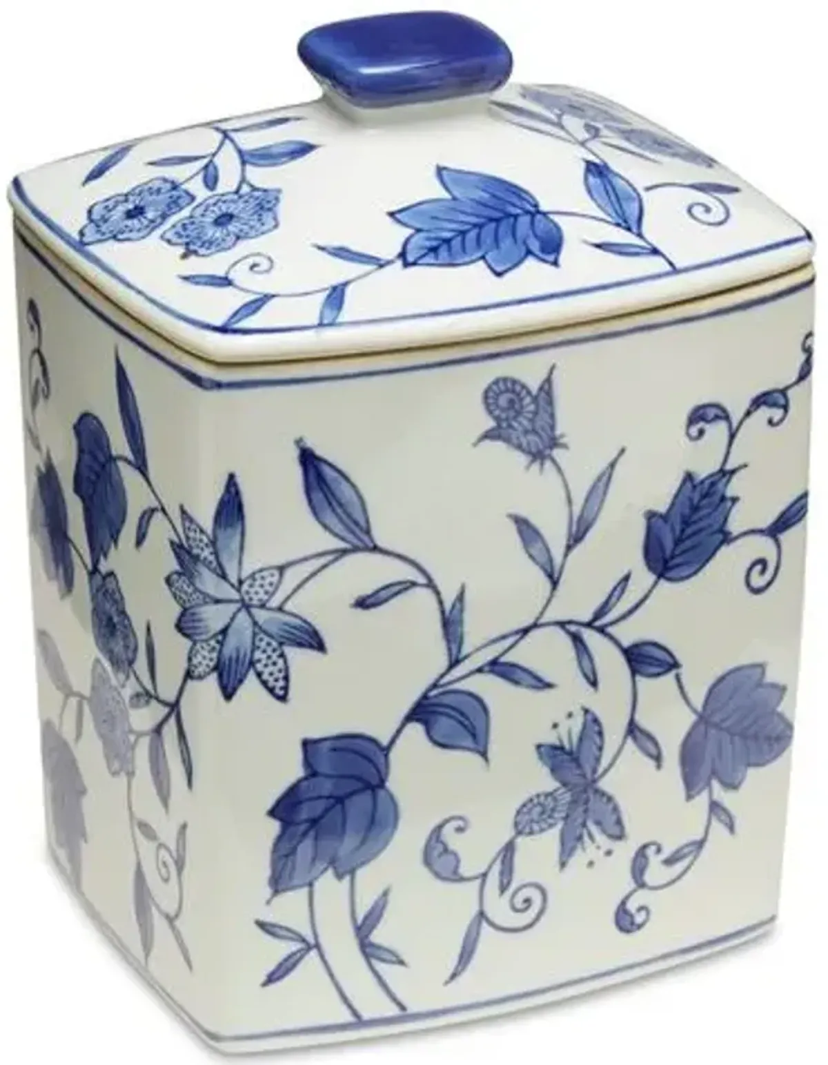 8" Paget Canister - Blue/White