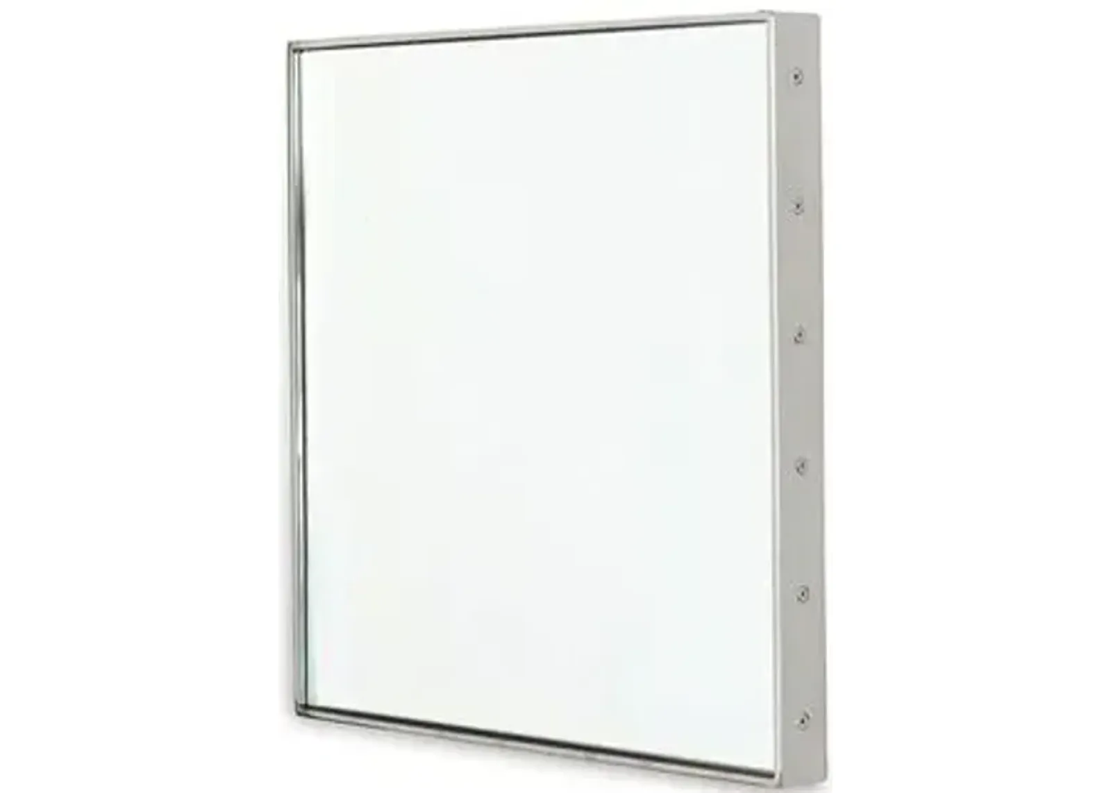 Patrick 18" Wall Mirror - Nickel - Port 68