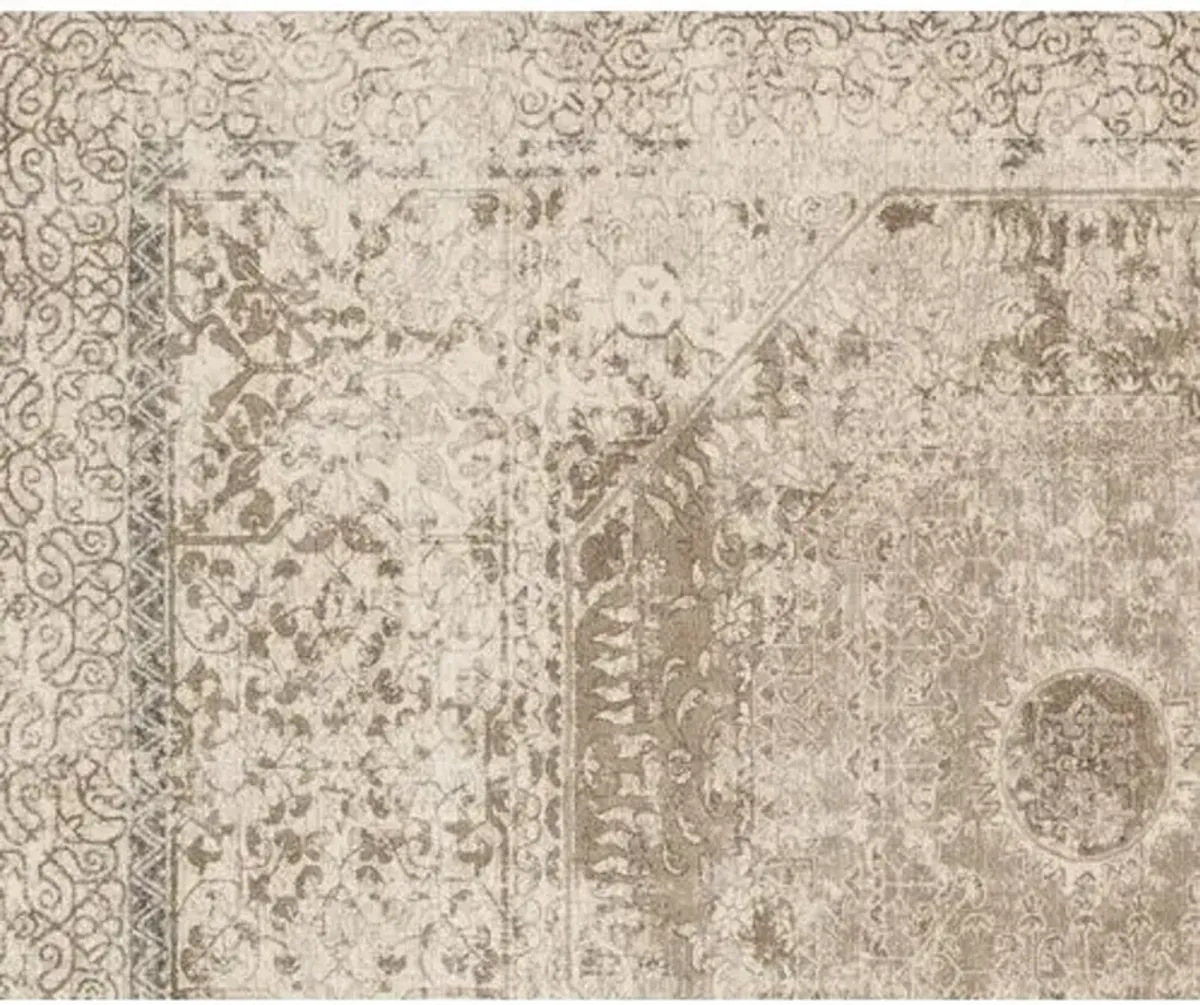 Levan Rug - Taupe/Sand - Brown - Brown