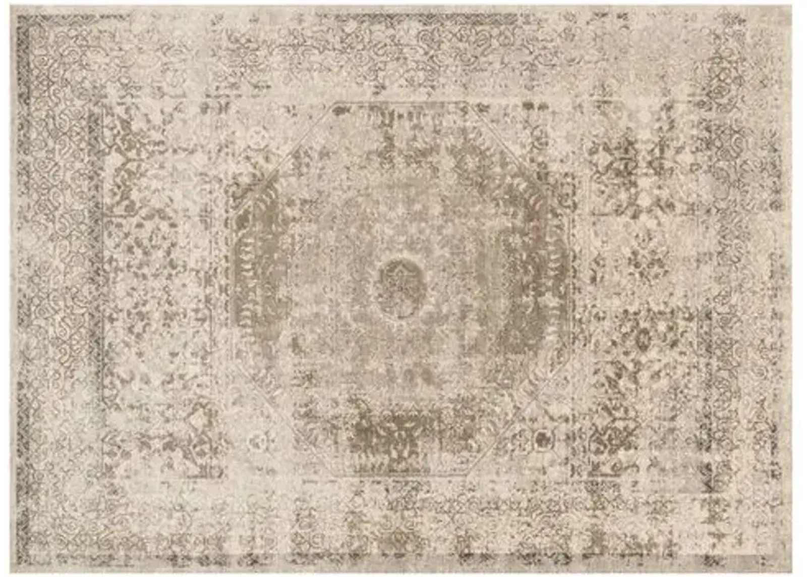 Levan Rug - Taupe/Sand - Brown - Brown