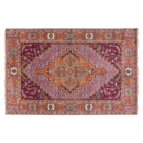 Fabianne Rug - Mauve/Orange - Orange