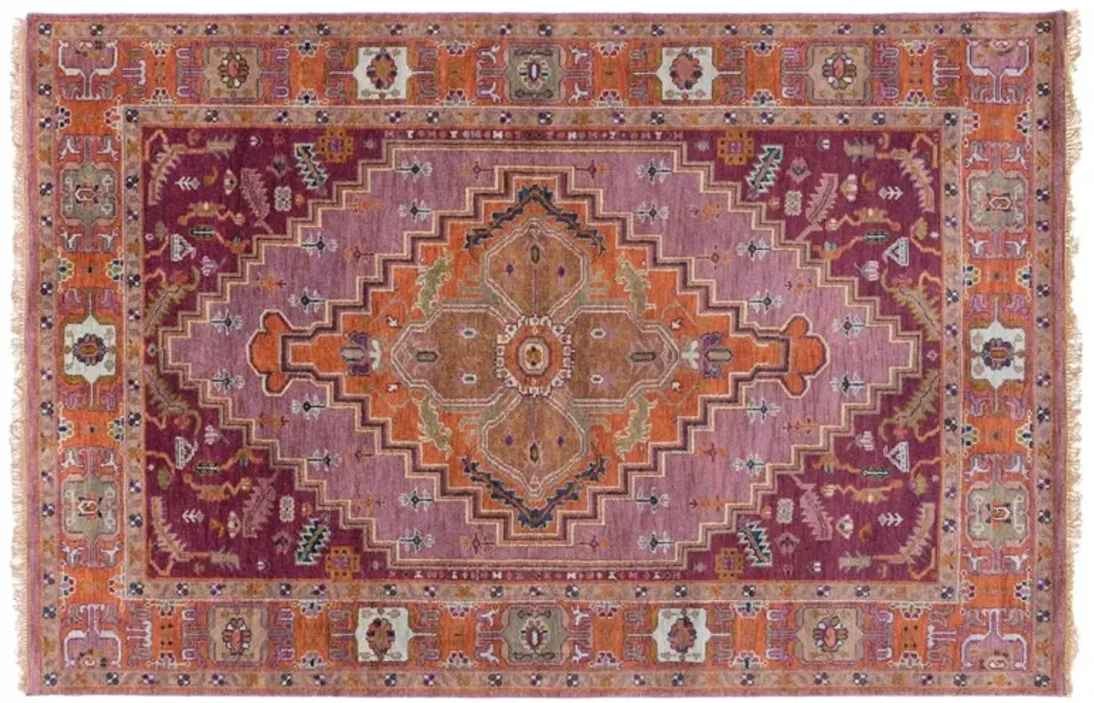 Fabianne Rug - Mauve/Orange - Orange