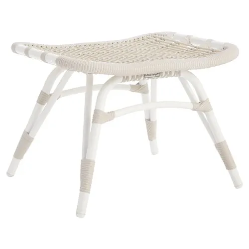 Monet Outdoor Ottoman - Dove White - Sika Design