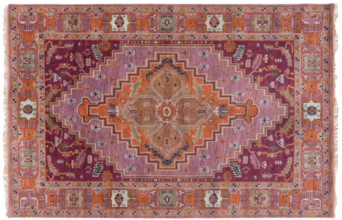 Fabianne Rug - Mauve/Orange - Orange
