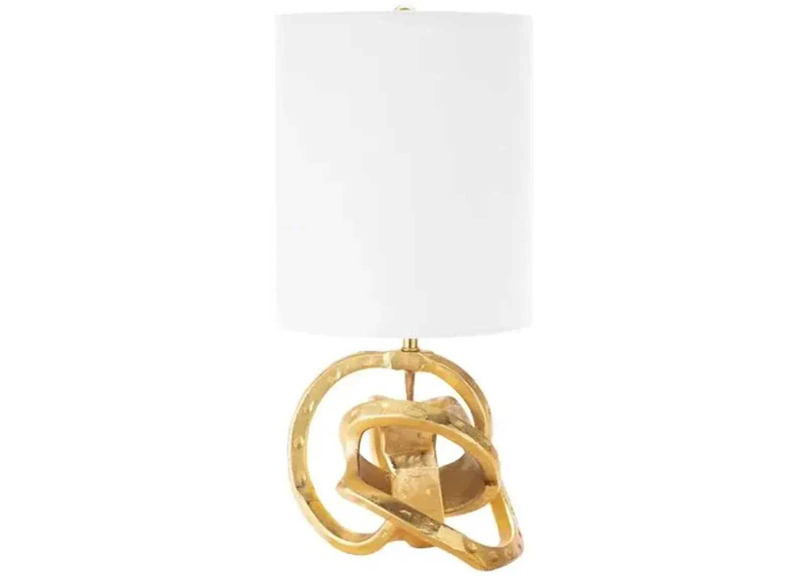 Mini Knot Table Lamp - Soft Gold - Regina Andrew