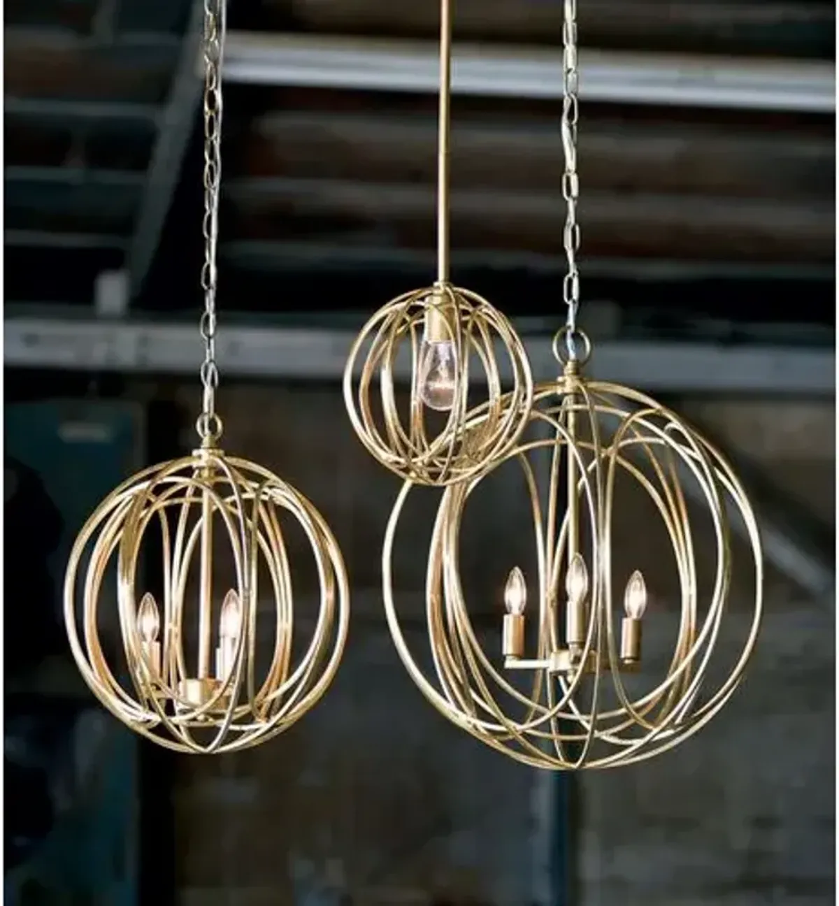 Ofelia Medium Chandelier - Gold - Regina Andrew