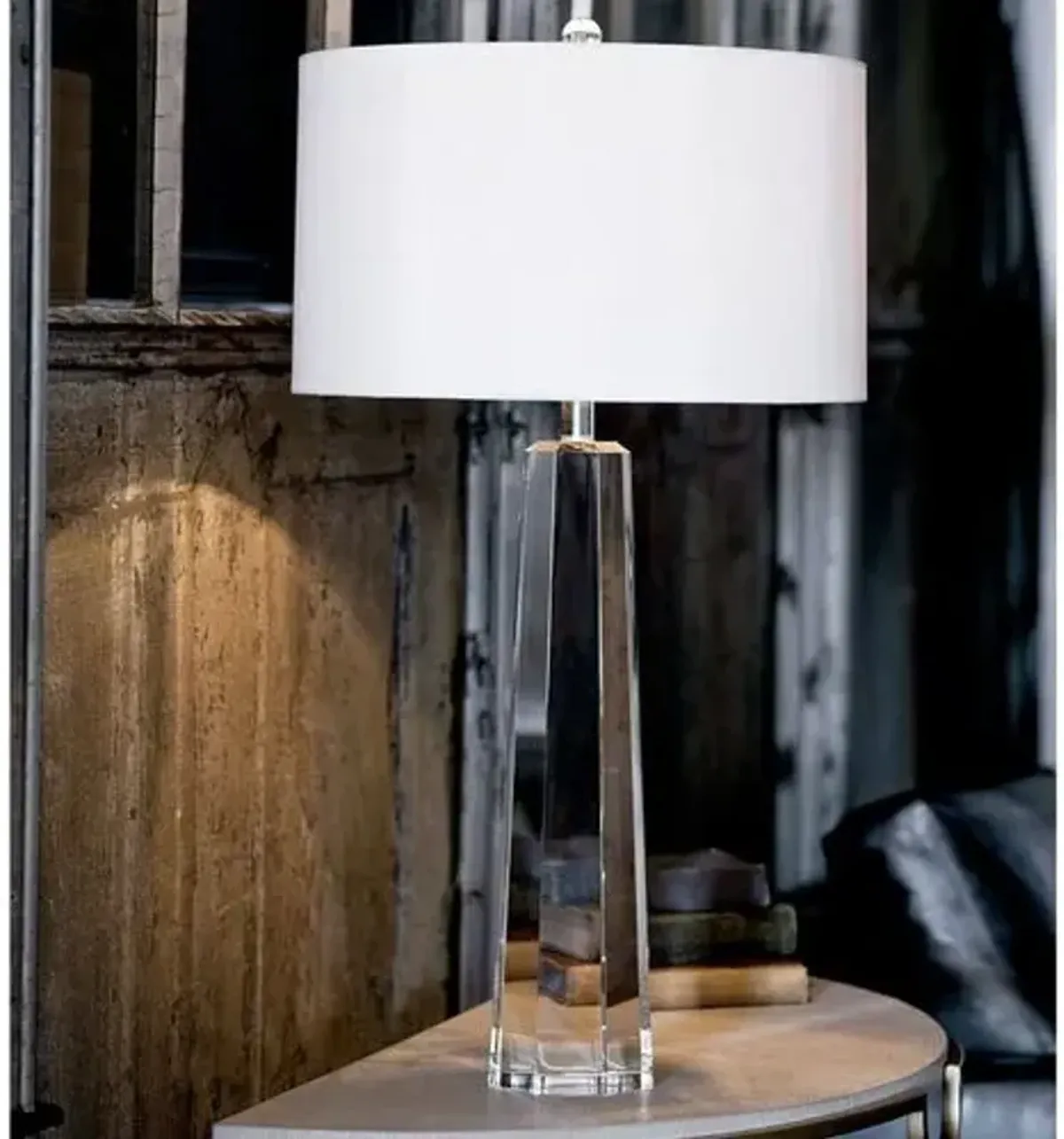 Tapered Hex Table Lamp - Regina Andrew