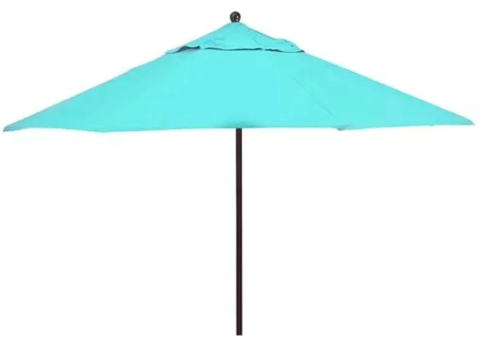 Veda Patio Umbrella - Aruba Sunbrella - Blue