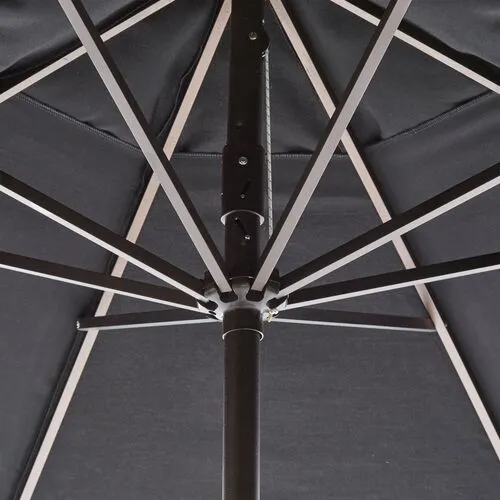 Veda Patio Umbrella - Black Sunbrella