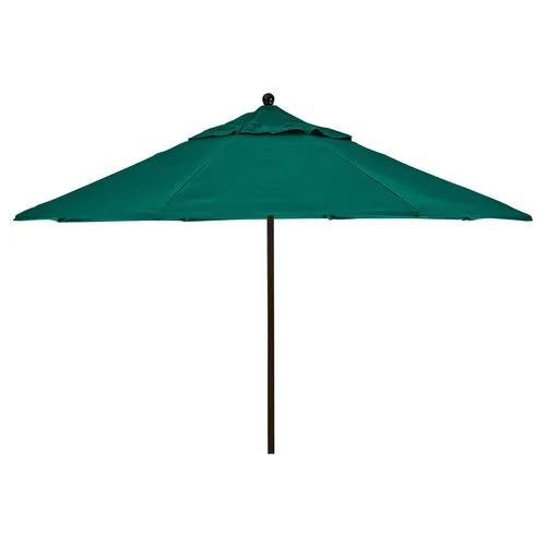 Veda Patio Umbrella - Green Sunbrella