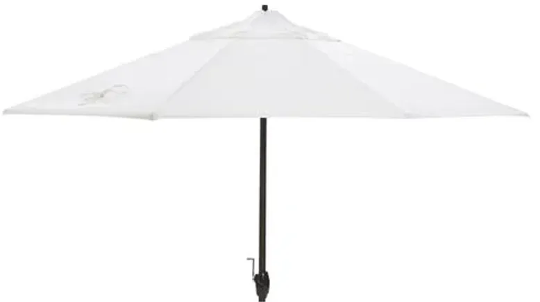 Veda Patio Umbrella - White Sunbrella