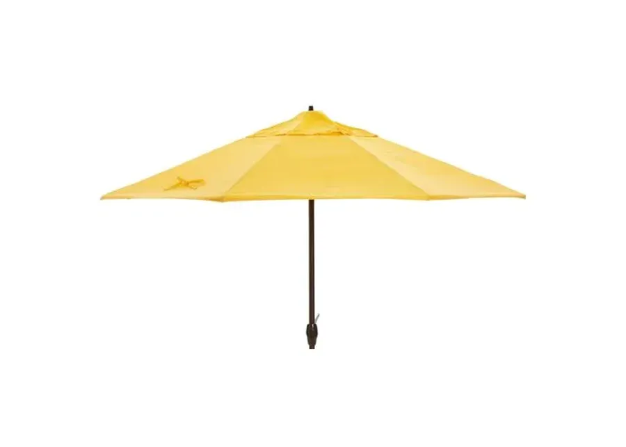 Veda Patio Umbrella - Yellow Sunbrella