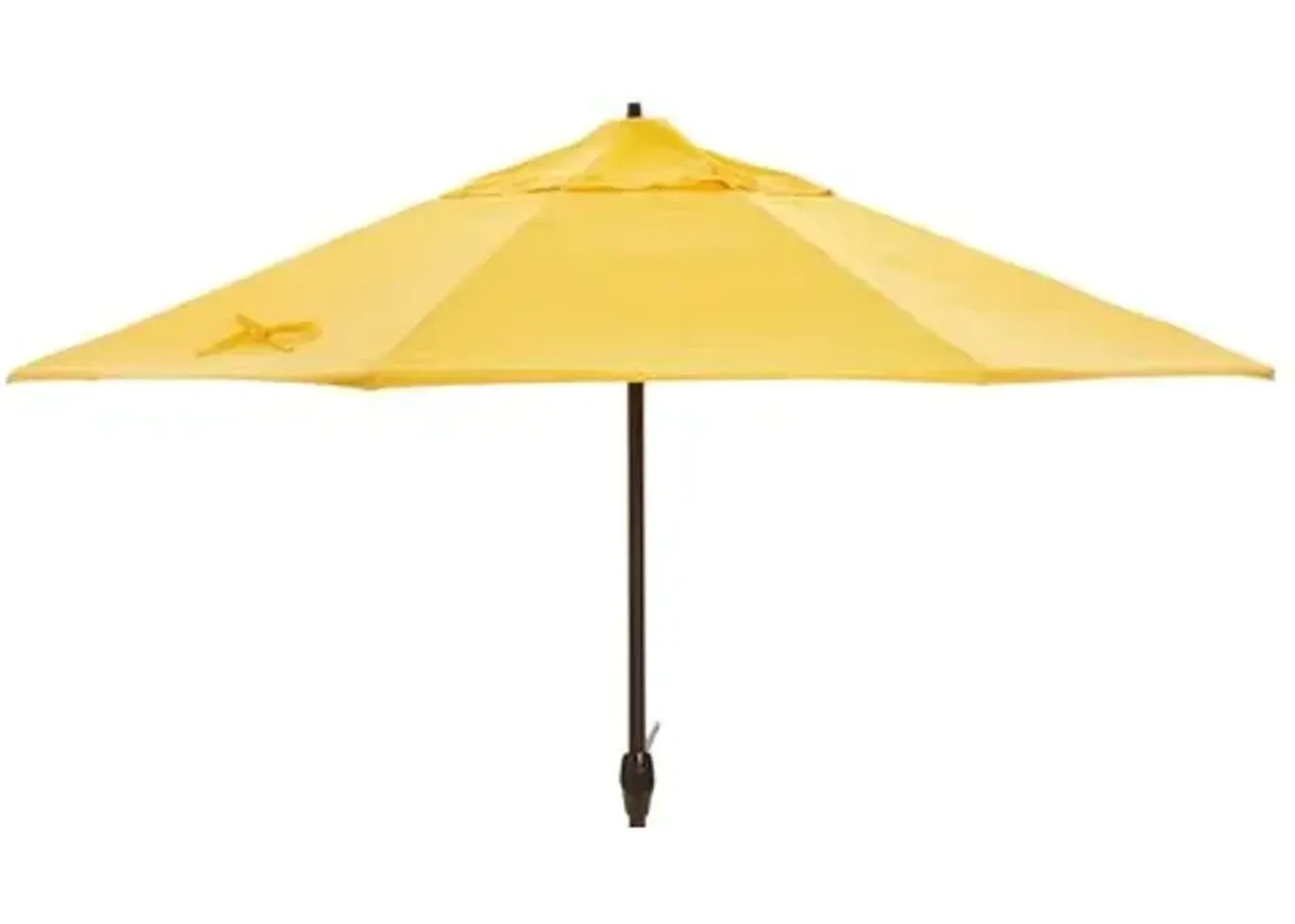 Veda Patio Umbrella - Yellow Sunbrella