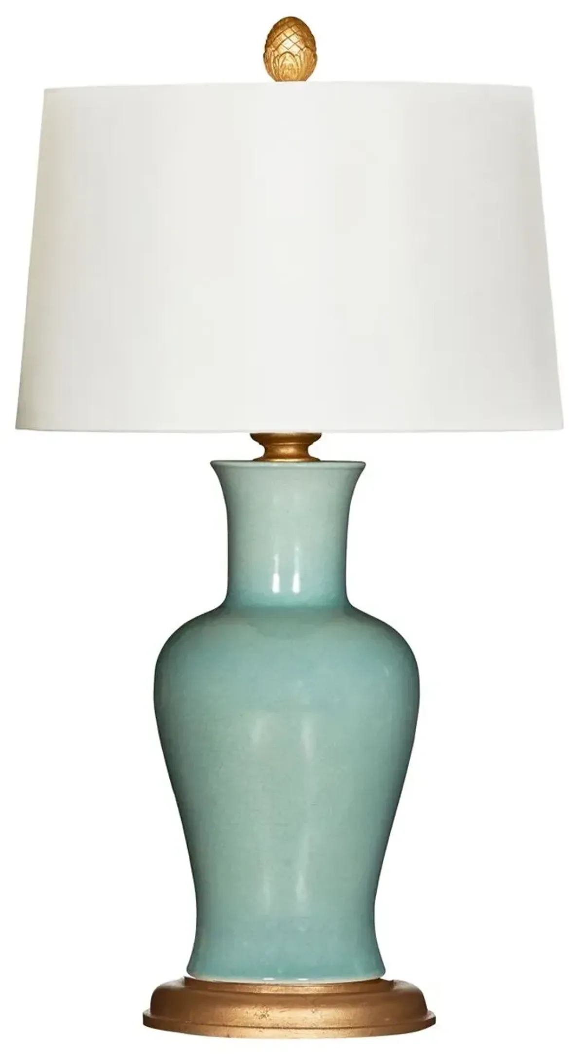 Shiloh Table Lamp - Celedon - Bradburn Home