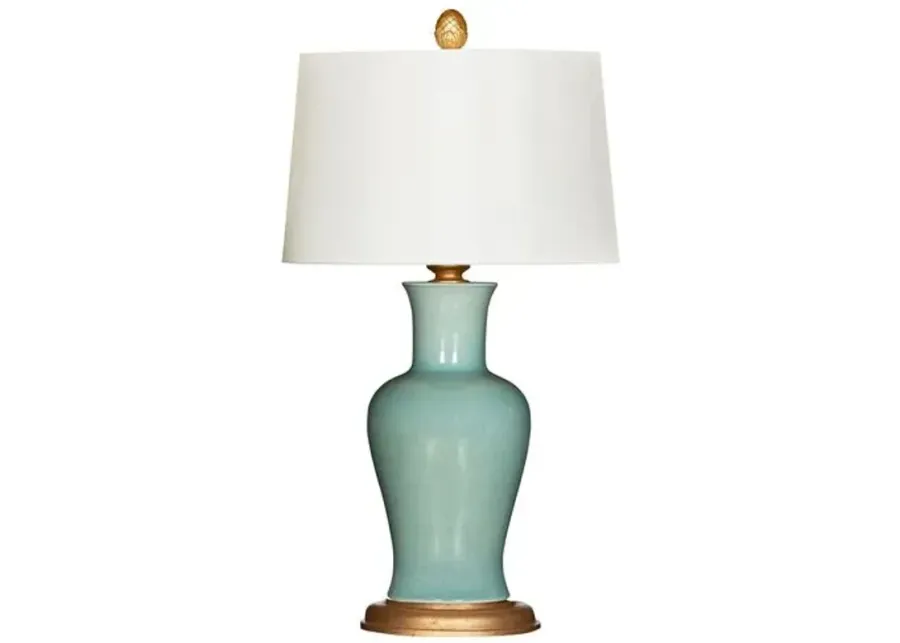 Shiloh Table Lamp - Celedon - Bradburn Home