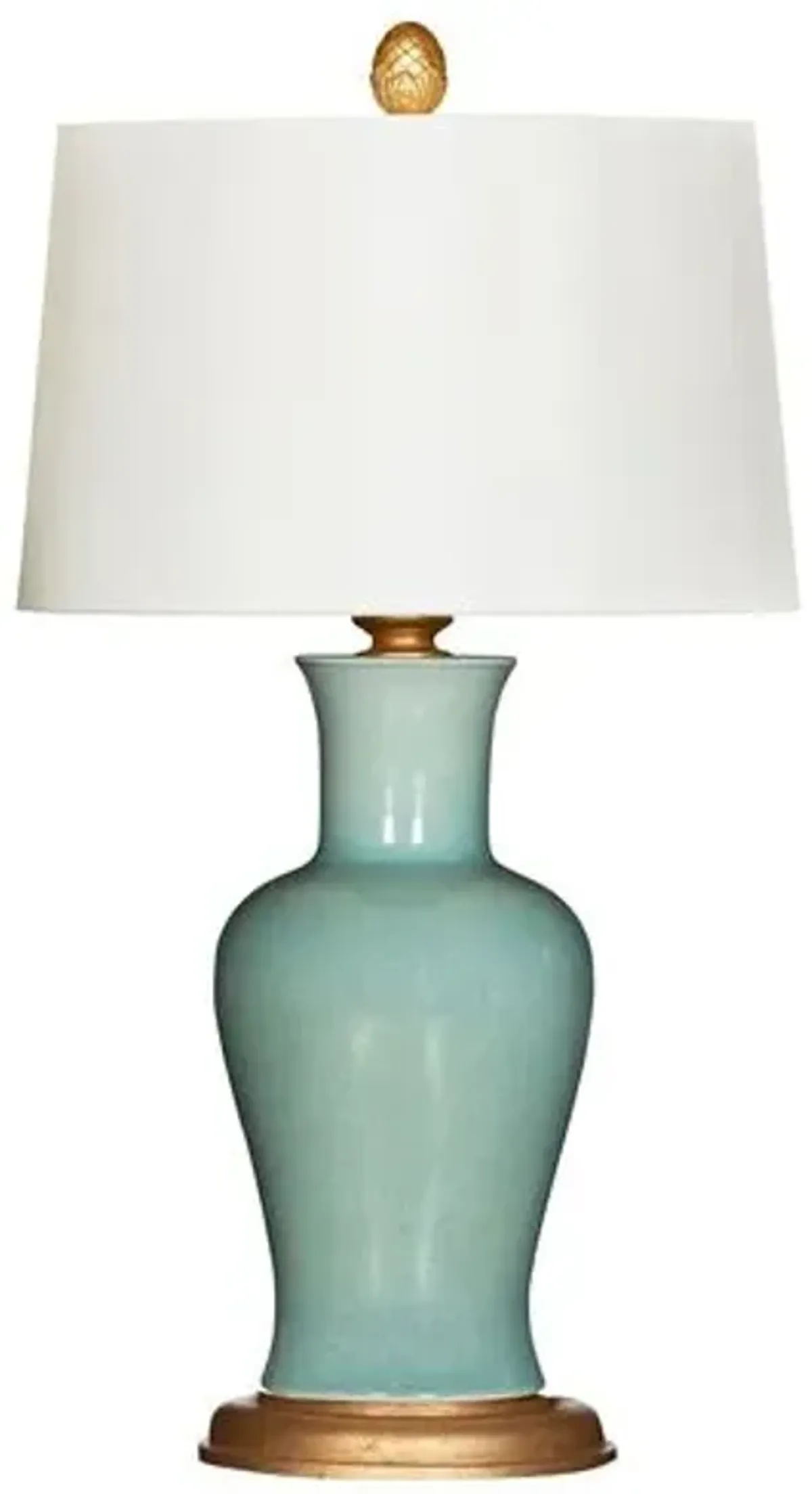 Shiloh Table Lamp - Celedon - Bradburn Home