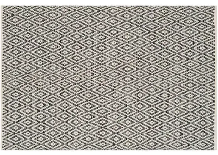 Milligan Rug - Ivory/Dark Gray - Gray