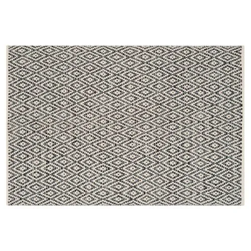 Milligan Rug - Ivory/Dark Gray - Gray