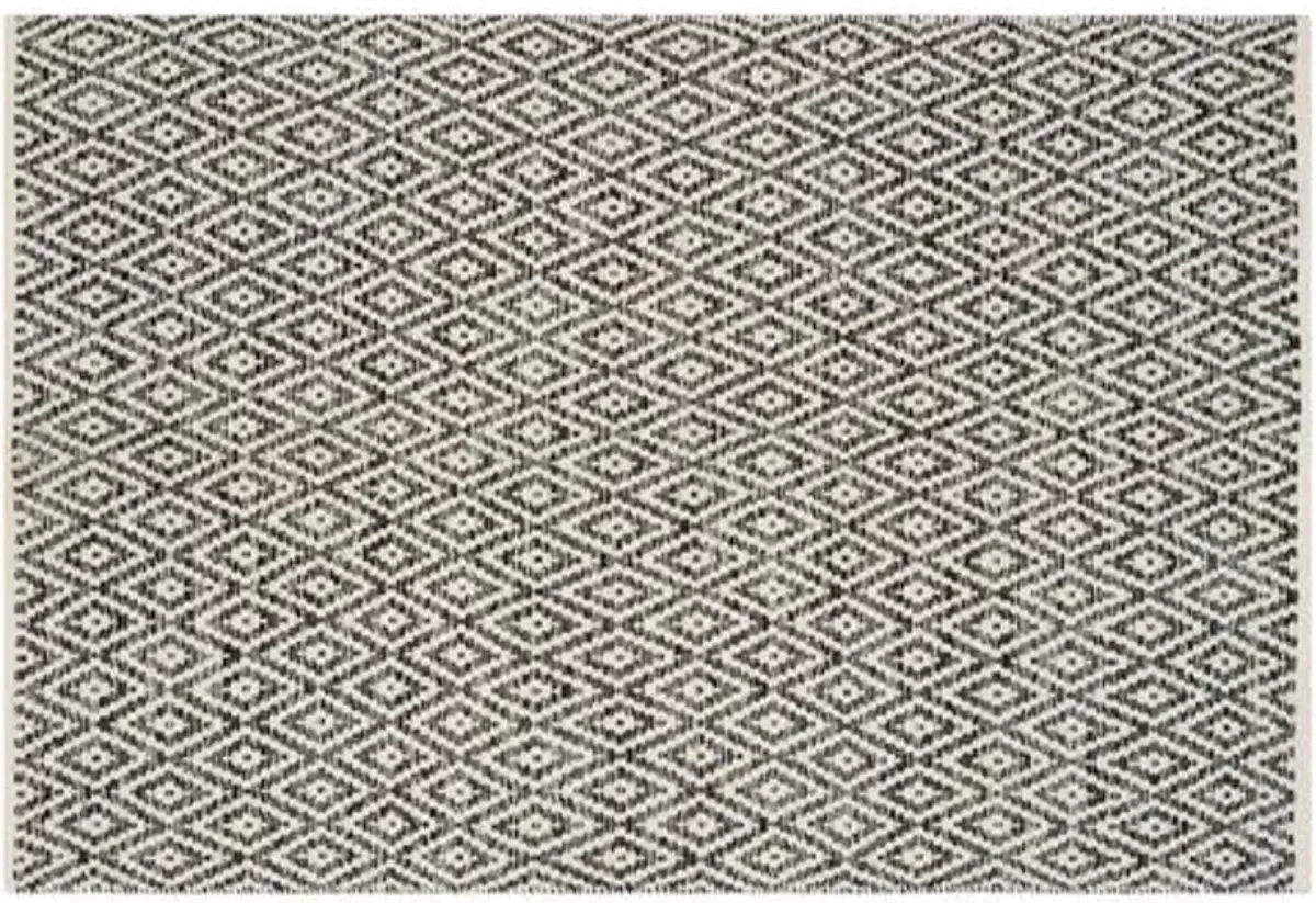 Milligan Rug - Ivory/Dark Gray - Gray