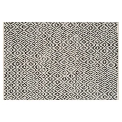 Milligan Rug - Ivory/Dark Gray - Gray