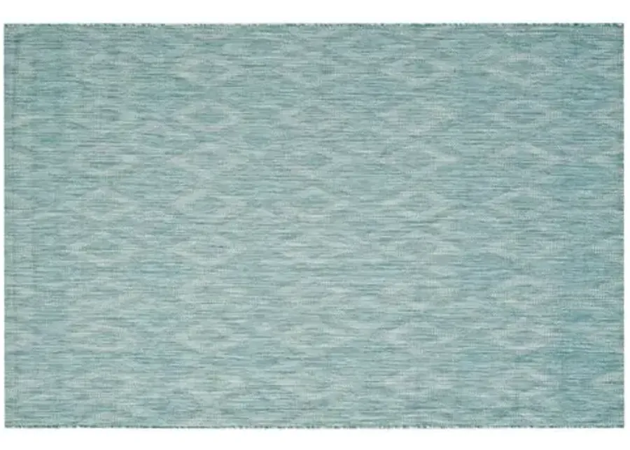 Ettore Outdoor Rug - Aqua - Blue - Blue