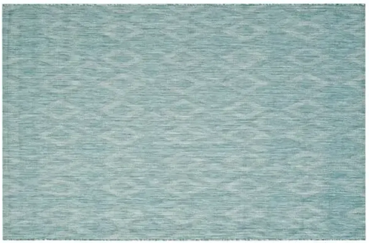 Ettore Outdoor Rug - Aqua - Blue - Blue