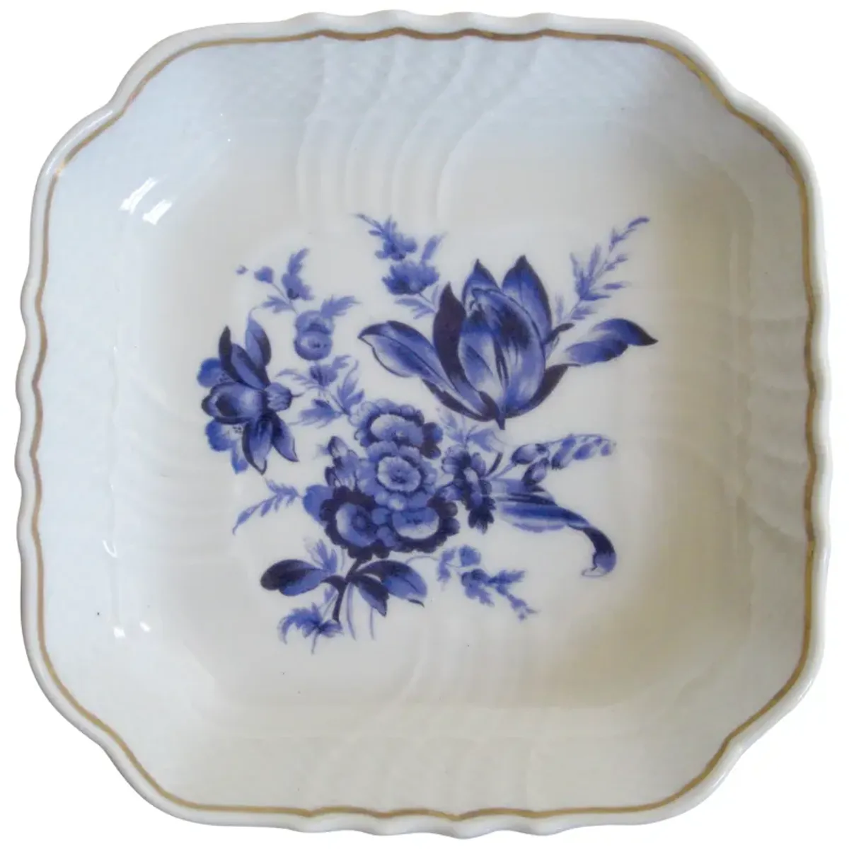 Ginori Italian Porcelain Tray - The Emporium Ltd. - Gray