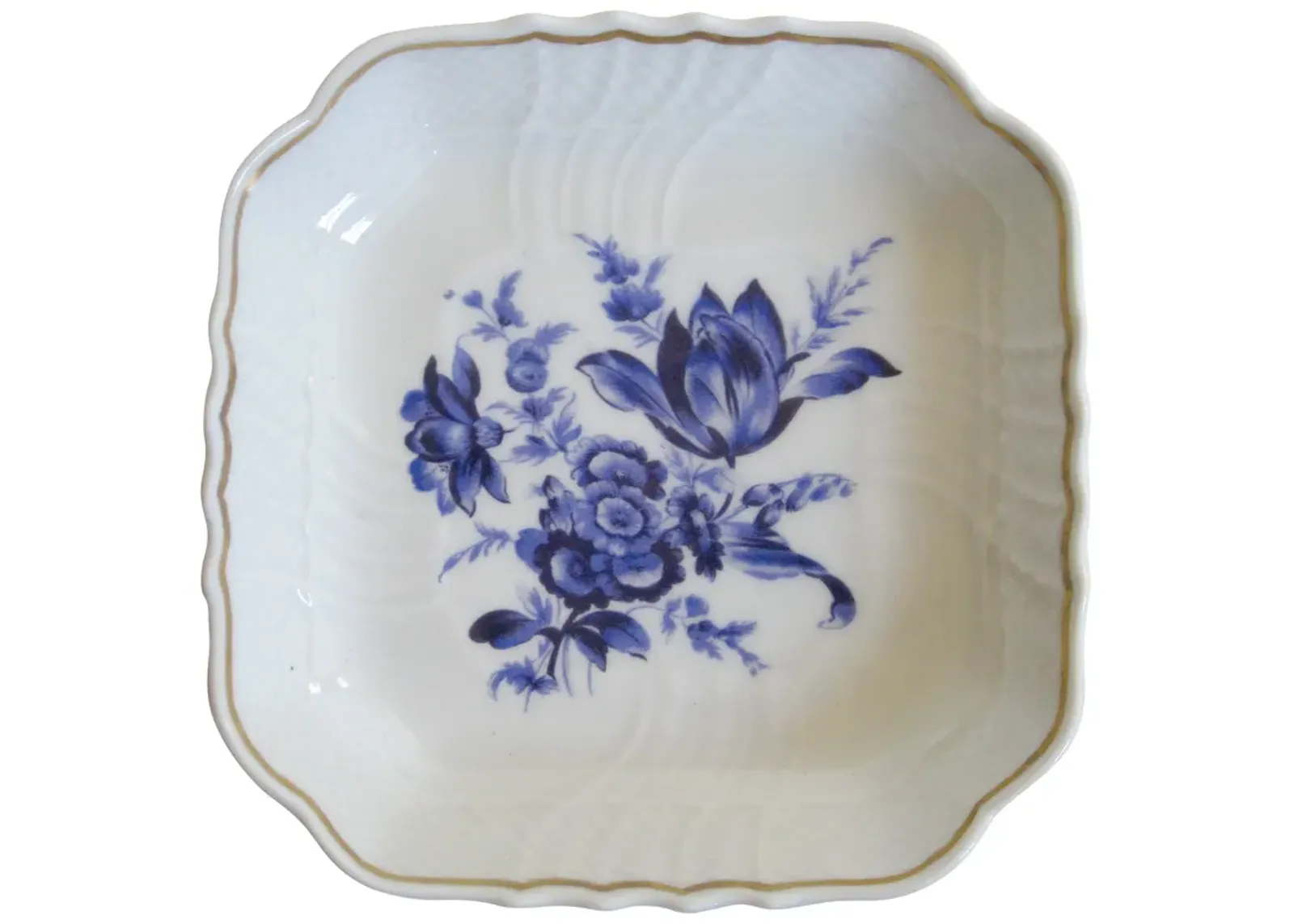 Ginori Italian Porcelain Tray - The Emporium Ltd. - Gray