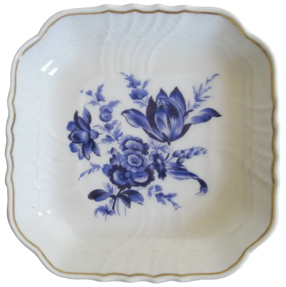 Ginori Italian Porcelain Tray - The Emporium Ltd. - Gray