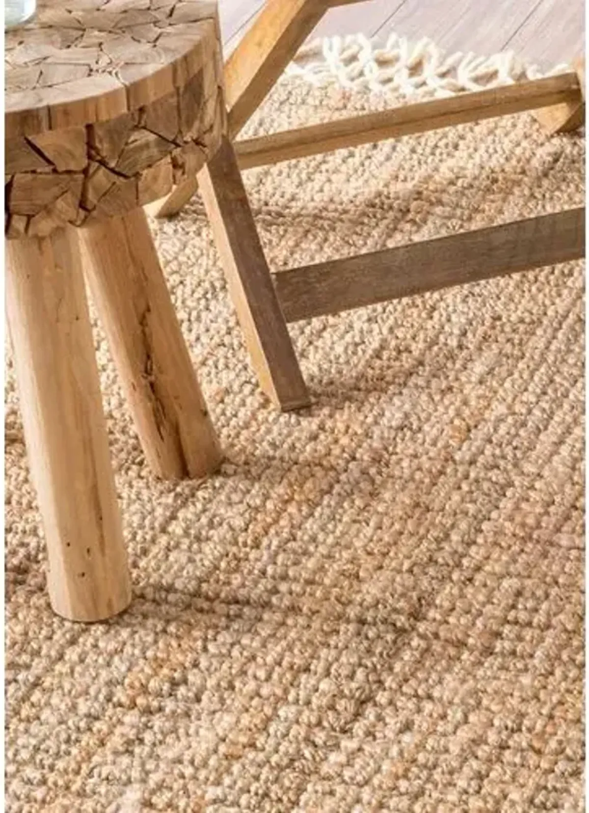 Liam Jute-Blend Rug - Natural - Beige - Beige