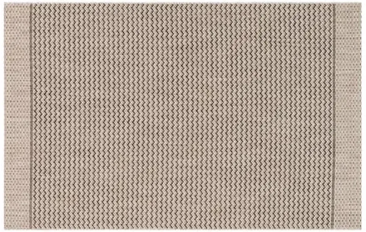 Laural Outdoor Rug - Gray/Black - Gray