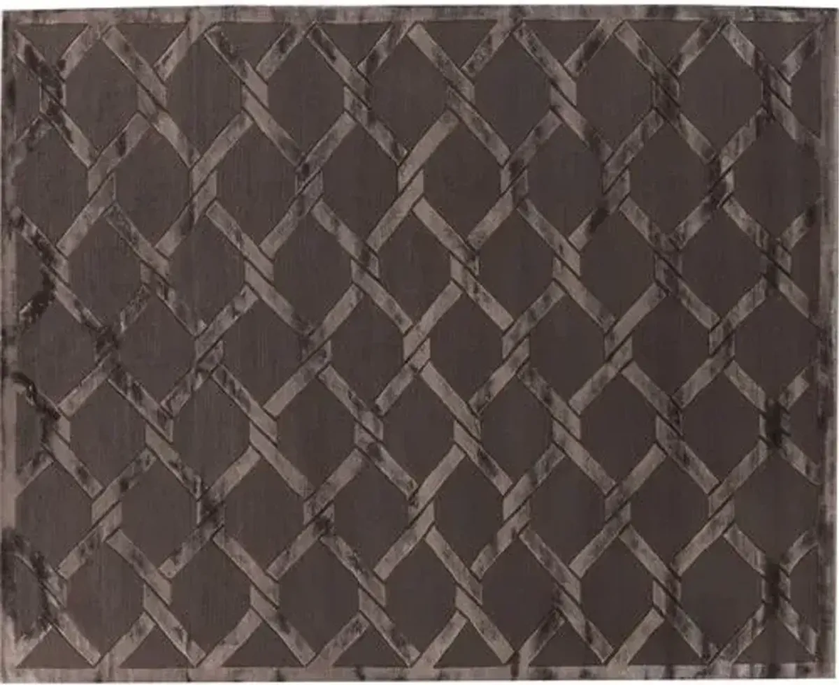 Alina Rug - Chocolate - Exquisite Rugs - Brown - Brown