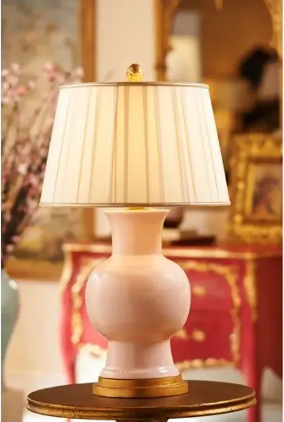 Emmy Couture Table Lamp - Rose - Bradburn Home