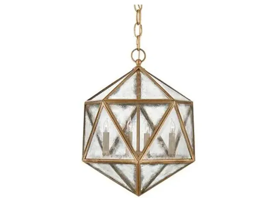 Visual Comfort - Zeno Lantern - Gilded Iron - Gold