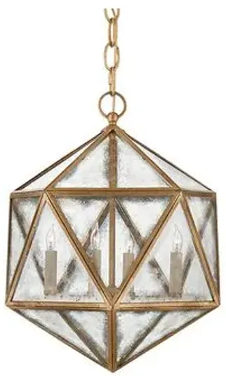 Visual Comfort - Zeno Lantern - Gilded Iron - Gold