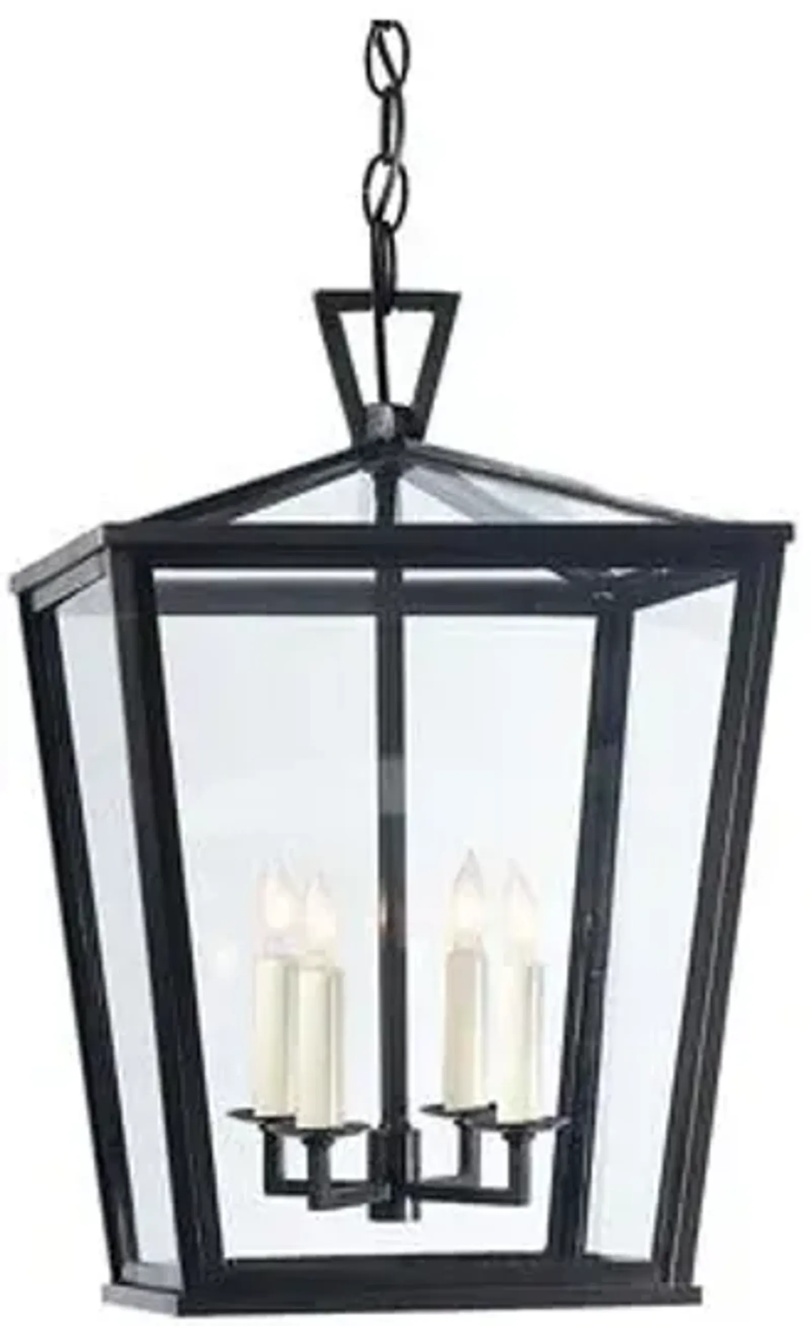 Visual Comfort - Darlana Outdoor Lantern - Bronze - Black