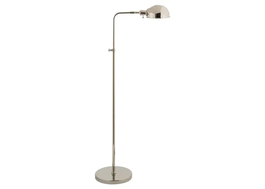 Visual Comfort - Old Pharmacy Floor Lamp - Polished Nickel