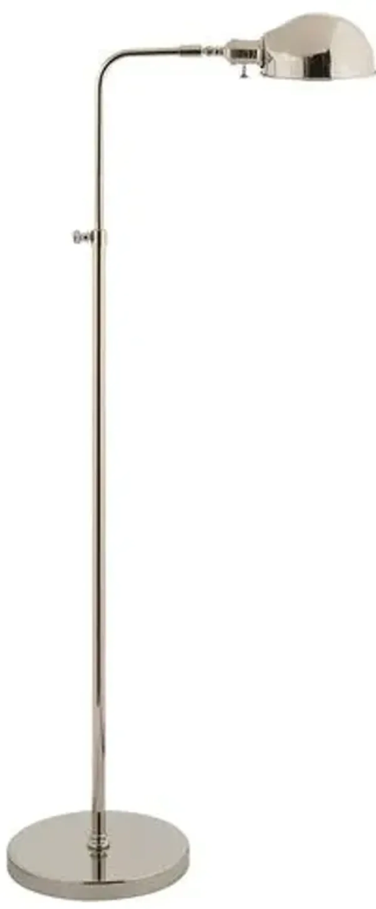 Visual Comfort - Old Pharmacy Floor Lamp - Polished Nickel