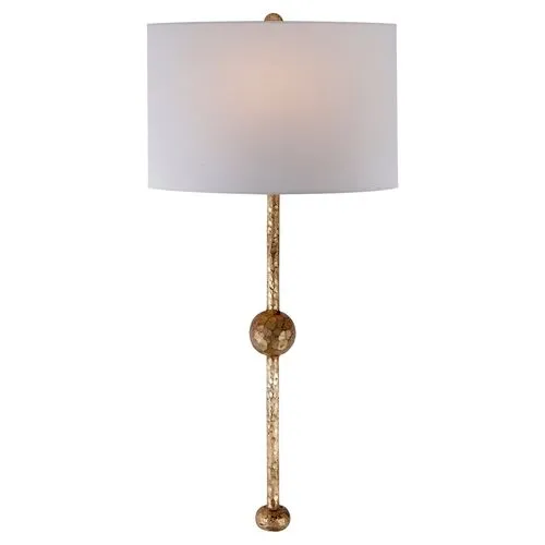 Visual Comfort - Carey Rail Sconce - Gilded Iron - Gold