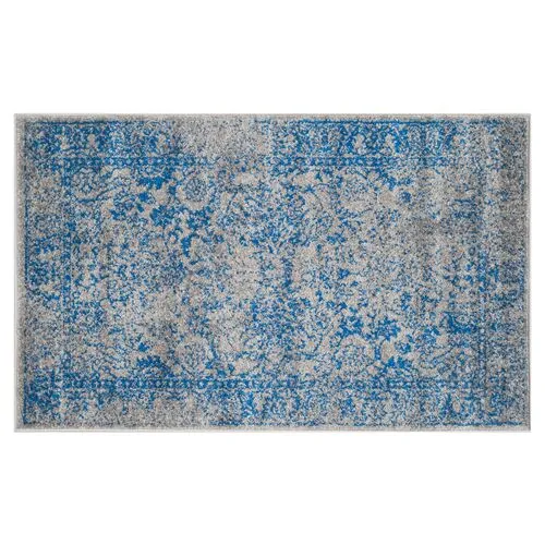 Ajax Rug - Gray/Blue - Gray