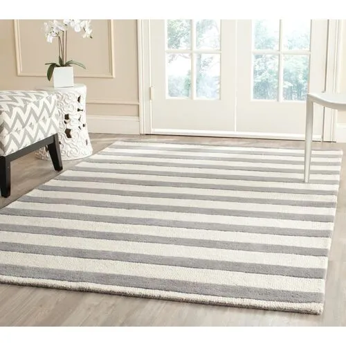 Baya Rug - Gray/Ivory - Gray