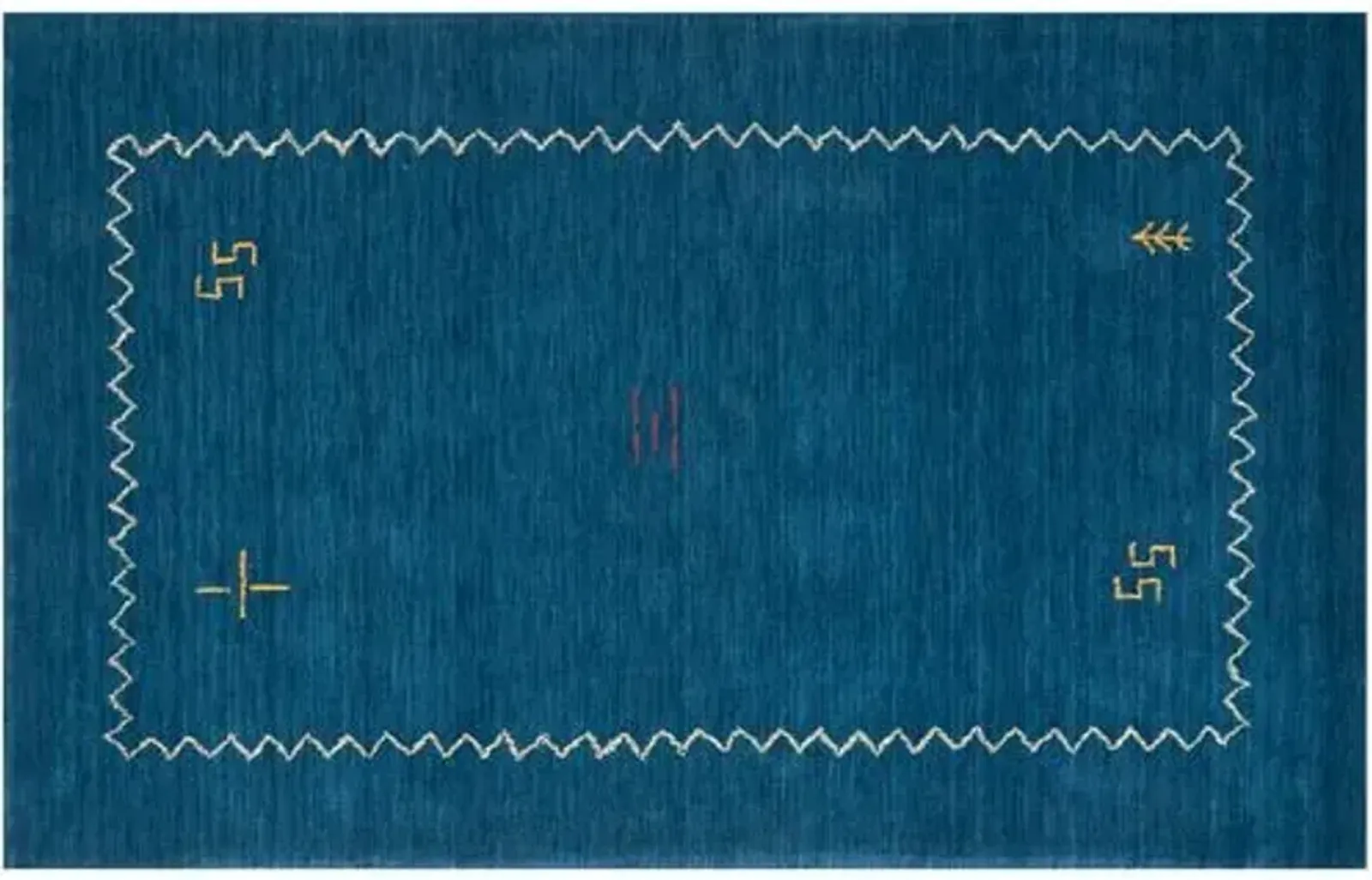 Beech Rug - Blue - Blue