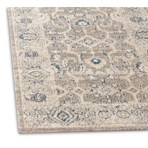 Grover Rug - Taupe/Ivory - Brown - Brown